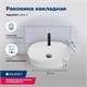 AQUANET Раковина накладная Lake-2 AQUANET-LAKE-2 - фото 270715