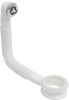AQUANET Сифон для раковины серый d40/50 AQUANET-312687 - фото 270975