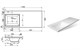 AQUANET Раковина Эстет Даллас 130 L AQUANET-ФР-00002166 - фото 271250