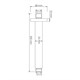 WASSERKRAFT Abens 2000 A152 Потолочный излив для душа, черный WASSERKRAFT A152 - фото 271822
