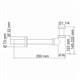 WASSERKRAFT Mindel 8500 A150 Сифон для раковины, белый WASSERKRAFT A150 - фото 271938
