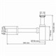 WASSERKRAFT Abens 2000 A169 Сифон для раковины, черный WASSERKRAFT A169 - фото 271946