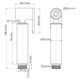 WASSERKRAFT Mindel 8500 A232 Гигиеническая лейка, белый WASSERKRAFT A232 - фото 271985
