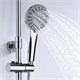 WASSERKRAFT SK16601CH Душевой комплект для набора, хром WASSERKRAFT SK16601CH - фото 272158