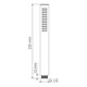 WASSERKRAFT Havel 3600 A286 Лейка 1-функциональная, золото WASSERKRAFT A286 - фото 272193