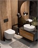 AQUAme Унитаз подвесной с сиденьем SoftClose, смыв QUIET, скрытый крепеж. 520x365x360, белый AQM2002L - фото 272371