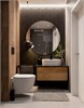 AQUAme Унитаз подвесной с сиденьем SoftClose, технология смыва Invisible, скрытый крепеж. 490x370x360, белый AQM2002PRO - фото 272416