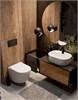 AQUAme Унитаз подвесной с сиденьем SoftClose, технология смыва Invisible, скрытый крепеж. 490x370x360, белый AQM2002PRO - фото 272417