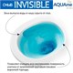 AQUAme Унитаз подвесной с сиденьем SoftClose, технология смыва Invisible, скрытый крепеж. 490x370x360, белый AQM2002PRO - фото 272420