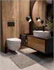 AQUAme Унитаз подвесной сиденье SoftClose, технология смыва QUIET, скрытый крепеж. 520х360х410, белый AQM2010 - фото 272515