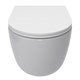 AQUAme Унитаз подвесной сиденье SoftClose, технология смыва Invisible, скрыт крепеж. 490х360х380, белый AQM2013PRO - фото 272547