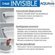 AQUAme Унитаз подвесной сиденье SoftClose, технология смыва Invisible, скрыт крепеж. 490х360х380, белый AQM2013PRO - фото 272553