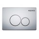 AQUAme Панель смыва для инсталляции, хром AQM4101CR - фото 272592