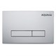 AQUAme Панель смыва для инсталляции, хром AQM4103CR - фото 272608