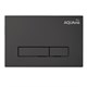 AQUAme Панель смыва для инсталляции, черный AQM4103B - фото 272610