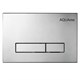 AQUAme Панель смыва для инсталляции, сатиновый AQM4103S - фото 272614