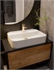 AQUAme Monza Смеситель для раковины однорычажный, Brushed gold AQM6310BG - фото 273062