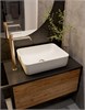 AQUAme Asti Смеситель для раковины однорычажный, Brushed gold AQM6414BG - фото 273219