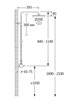 AQUAme Душевая система для душа со смесителем, Матовый Чёрный AQM8001MB - фото 273694