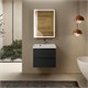 AQUAme "S3" тумба под умывальник подвесная 60 см., цвет антрацит. AQM900360GM - фото 274095