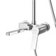 BELBAGNO Albano Душевая стойка со смесителем и изливом, хром ALBANO-VSCM-CRM - фото 275333