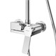 BELBAGNO Albano Душевая стойка со смесителем и изливом, хром ALBANO-VSCM-CRM - фото 275335