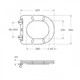 BELBAGNO Комплект 3 в 1 Унитаз подвесной с сиденьем BelBagno SFERA-R BB046CHR/SC + Система инсталляции 2 в 1 BelBagno BB026/BB042BL BB046CHR/SC/BB026/BB042BL - фото 275402