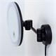 WASSERKRAFT K-1004BLACK Зеркало с LED-подсветкой, 3-х кратным увеличением, черный WASSERKRAFT 1004BLACK - фото 275953