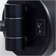 WASSERKRAFT K-1004BLACK Зеркало с LED-подсветкой, 3-х кратным увеличением, черный WASSERKRAFT 1004BLACK - фото 275954