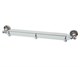 WASSERKRAFT Diemel K-2244 Полка стеклянная с бортиком, хром WASSERKRAFT 2244 - фото 276012