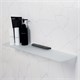 WASSERKRAFT Glan K-5124 Полка стеклянная, черный WASSERKRAFT 5124 - фото 276049