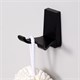 WASSERKRAFT K-3223D Крючок двойной, черный WASSERKRAFT 3223D - фото 276060