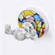 WASSERKRAFT Diemel K-2223D Крючок двойной, хром WASSERKRAFT 2223D - фото 276110