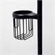 WASSERKRAFT K-1264BLACK Комбинированная напольная стойка, черный WASSERKRAFT 1264B - фото 276165