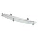 WASSERKRAFT Dill K-3944 Полка стеклянная с бортиком, хром WASSERKRAFT 3944 - фото 276267