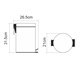 WASSERKRAFT K-635BLACK Ведро 5L, черный WASSERKRAFT 635B - фото 276309