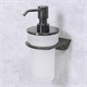WASSERKRAFT Wiese K-8999 Дозатор для жидкого мыла, оружейная сталь WASSERKRAFT 8999 - фото 276326