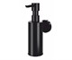 WASSERKRAFT K-1399BLACK Дозатор для жидкого мыла, антивандальный, черный WASSERKRAFT 1399B - фото 276412