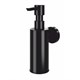 WASSERKRAFT K-1399BLACK Дозатор для жидкого мыла, антивандальный, черный WASSERKRAFT 1399B - фото 276414