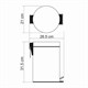 WASSERKRAFT K-645 Ведро 5L, светлая бронза WASSERKRAFT 645 - фото 276568