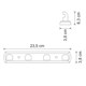 WASSERKRAFT Kammel K-8374WHITE Кронштейн настенный, белый WASSERKRAFT 8374W - фото 276611