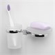 WASSERKRAFT Lippe K-6526 Держатель стакана и мыльницы, хром WASSERKRAFT 6526 - фото 276880