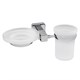WASSERKRAFT Lippe K-6526 Держатель стакана и мыльницы, хром WASSERKRAFT 6526 - фото 276881