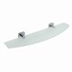WASSERKRAFT Lippe K-6524 Полка стеклянная, хром WASSERKRAFT 6524 - фото 276909