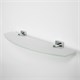 WASSERKRAFT Lippe K-6524 Полка стеклянная, хром WASSERKRAFT 6524 - фото 276910
