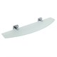 WASSERKRAFT Lippe K-6524 Полка стеклянная, хром WASSERKRAFT 6524 - фото 276911