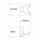 WASSERKRAFT Exter K-5223D (ранее К-5223) Крючок двойной, светлая бронза WASSERKRAFT 5223D - фото 277039
