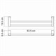 WASSERKRAFT Leine K-5040 Держатель полотенец двойной, хром WASSERKRAFT 5040 - фото 277182