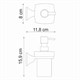 WASSERKRAFT Wern K-2599 Дозатор для жидкого мыла, хром WASSERKRAFT 2599 - фото 277195