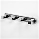 WASSERKRAFT Lippe K-6574 Кронштейн настенный, хром WASSERKRAFT 6574 - фото 277440